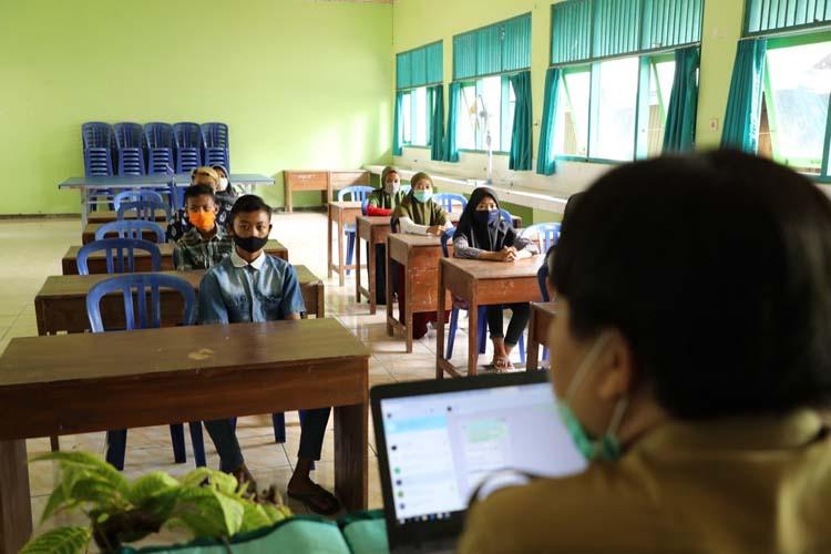  Pembelajaran Virtual di Jawa Tengah 70 Persen, Sisanya Tatap Muka