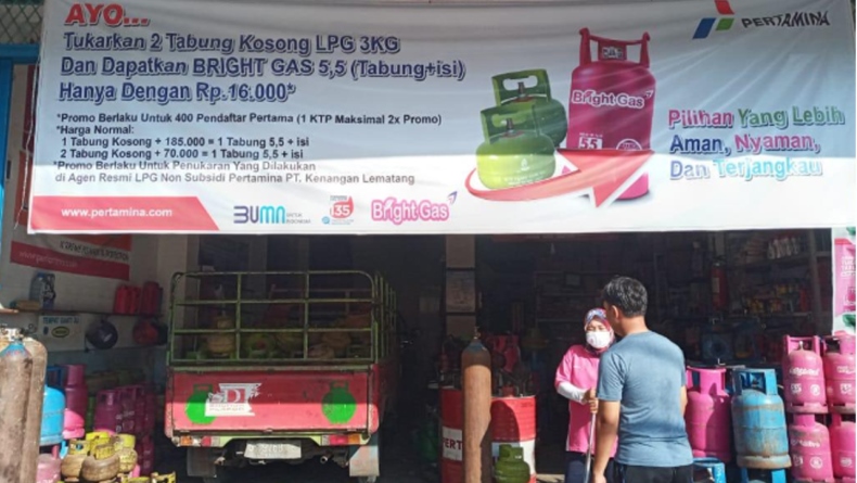 Pertamina Ganti Tabung Elpiji 12 Kg Warna Biru Jadi Pink Mulai Bulan Ini