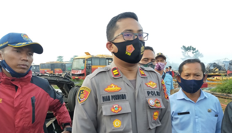 Bangkai Bus Transjakarta Terbakar di Bogor, Ini Dugaan Polisi