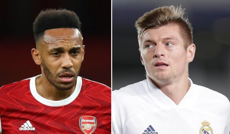 Toni Kroos dan Pierre-Emerick Aubameyang Berselisih hanya Gara-Gara Topeng