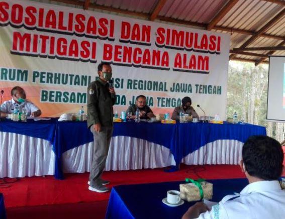 Perhutani Jateng Gelar Simulasi Penanggulangan Bencana di Purworejo