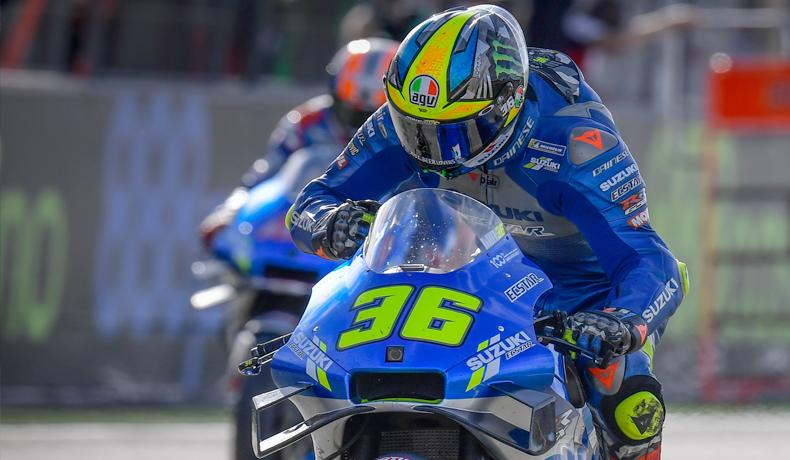 Hasil Sesi Pemanasan MotoGP Valencia 2021: Joan Mir Tercepat, Rossi ke-16