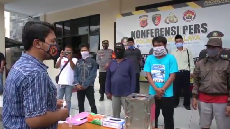 Viral di Medsos, Polisi Tangkap Kelompok Pungli di Jembatan Cipatujah Tasikmalaya