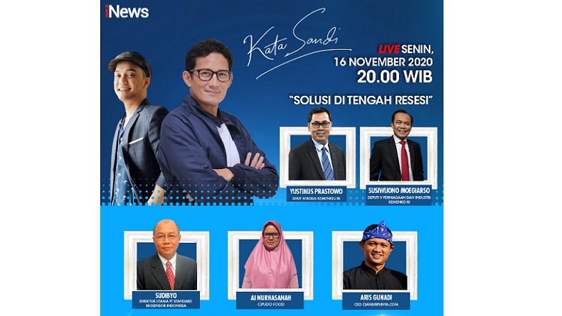 Live di iNews Malam Ini Pukul 20.00, 