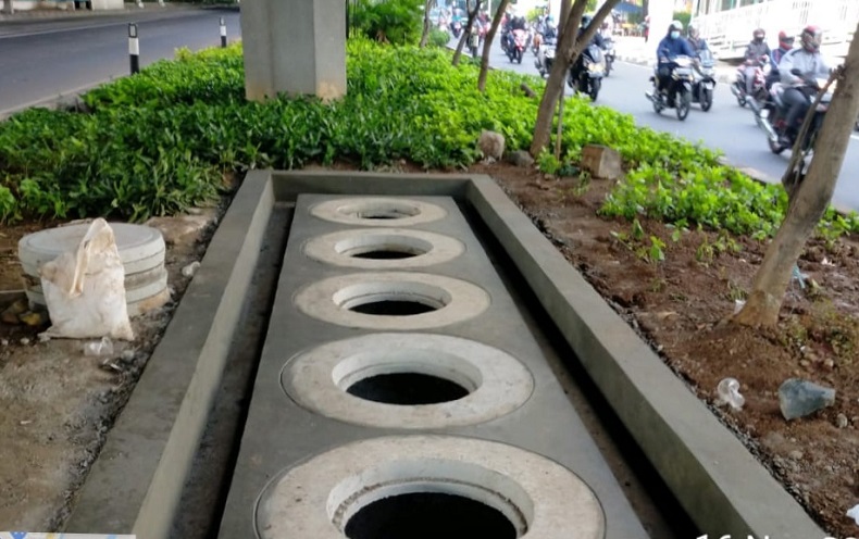 Antisipasi Genangan, 302 Sumur Resapan Dibangun di Jakarta Pusat