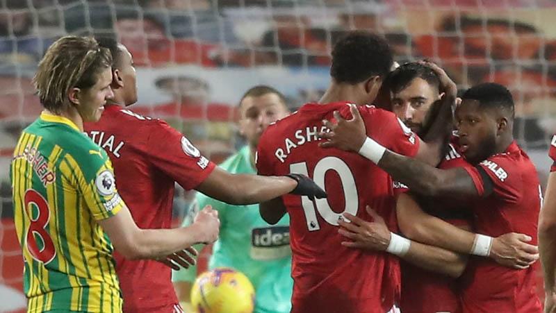 Manchester United Susah Payah Kalahkan West Bromwich Albion