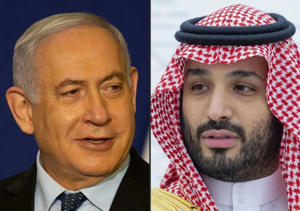 Netanyahu Dikabarkan Kunjungi Saudi Diam-Diam, Temui Pangeran Muhammad Bin Salman