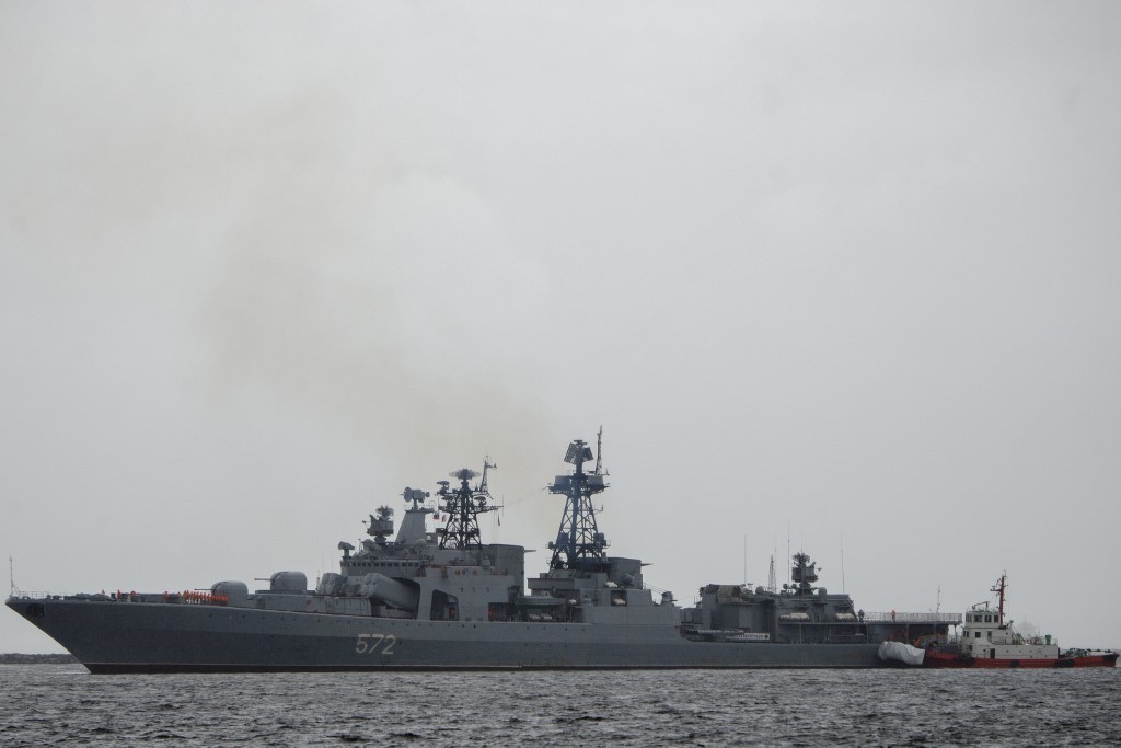 Kapal Perang Rusia Usir Kapal Perusak AS di Dekat Laut Jepang