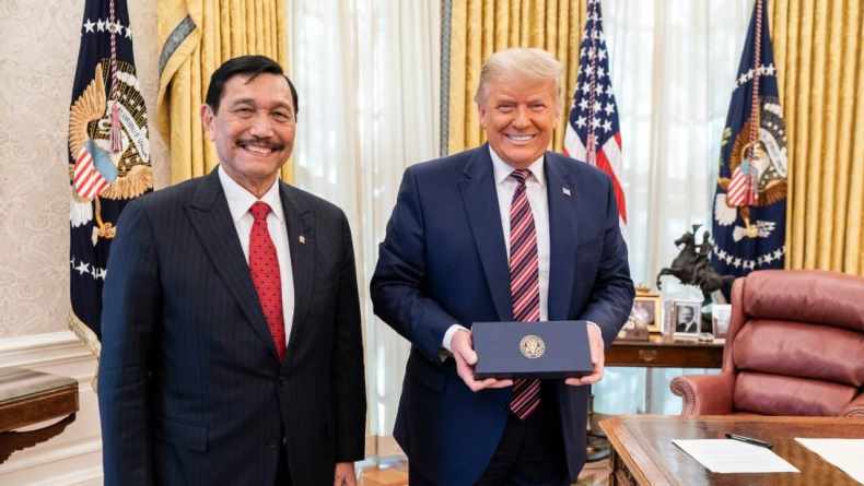 Ke Amerika, Luhut Temui Trump Bahas Vaksin Pfizer hingga GSP