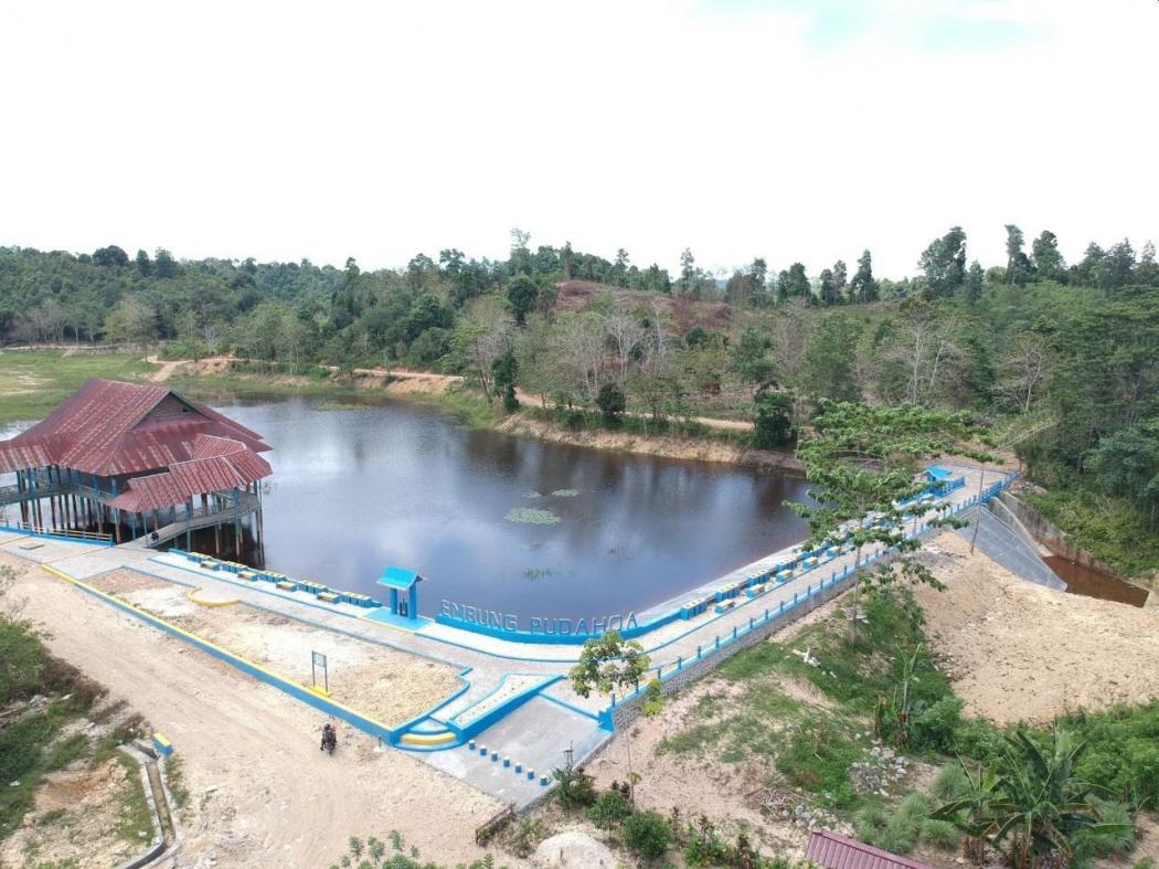 Tunjang Sistem Irigasi dan Kebutuhan Air Baku, Ditjen SDA Bangun 2 Embung di Kabupaten Konawe Selatan