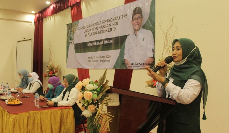 Gelar Konsolidasi, Perempuan Bangsa Optimistis Pungkasiadi-Titik Masudah Menang