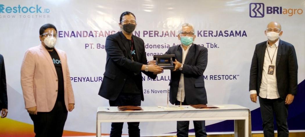 BRI Agro Gandeng Restock untuk Penyaluran Kredit lewat Platform Digital