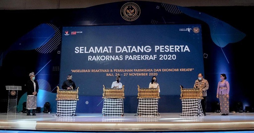 Kemenparekraf Gelar Rakornas di Bali Bahas Percepatan Pemulihan Pariwisata