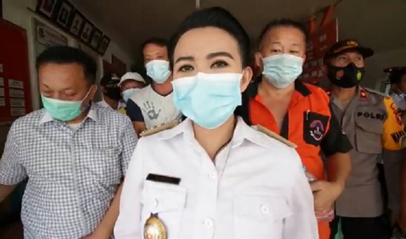 Bupati Landak Karolin : Cari Informasi Covid-19 Jangan di Medsos