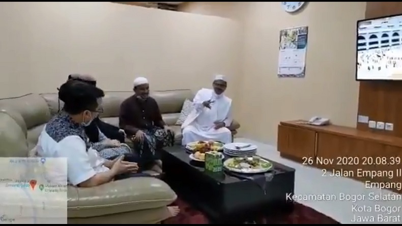 Jenguk Habib Rizieq di RS UMMI Bogor, Haikal Hassan: Sehat Seger