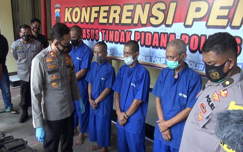 4 Pelaku Pencurian Mesin ATM Berisi Rp179 Juta di Brebes Ditangkap