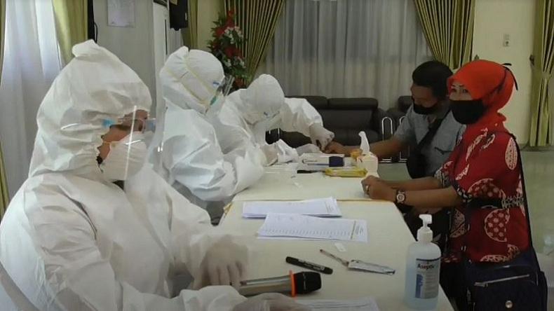 4.303 Pengawas TPS dari 21 Kecamatan di Medan Jalani Rapid Test