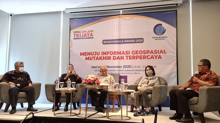 Bhumandala Award 2020: Optimalisasi Simpul Jaringan Informasi Geospasial Dalam Satu Data Indonesia
