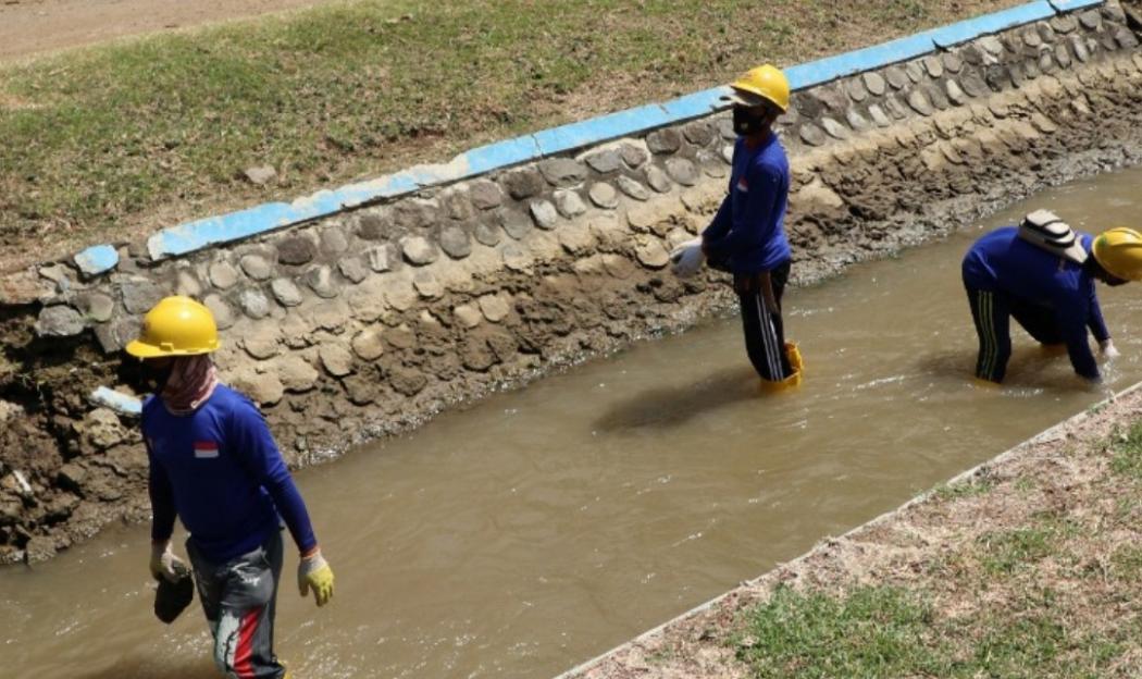 Ditjen SDA Percepat Program Padat Karya pada Daerah Irigasi Rentang