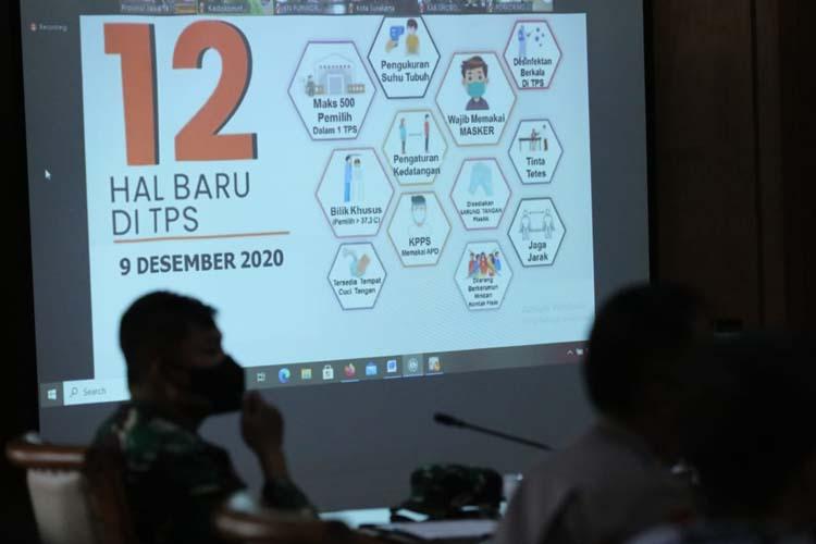 KPU-Bawaslu Jateng Matangkan Skenario Pilkada di Tengah Darurat Pandemi dan Ancaman  Merapi