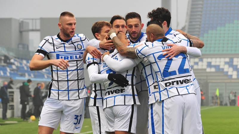 Bantai Sassuolo 3-0, Inter Milan Naik ke Peringkat Kedua Klasemen