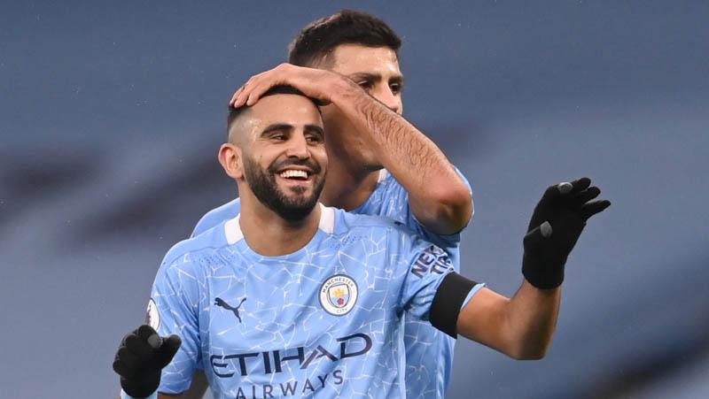 Riyad Mahrez Hattrick, Manchester City Pesta 5 Gol atas Burnley
