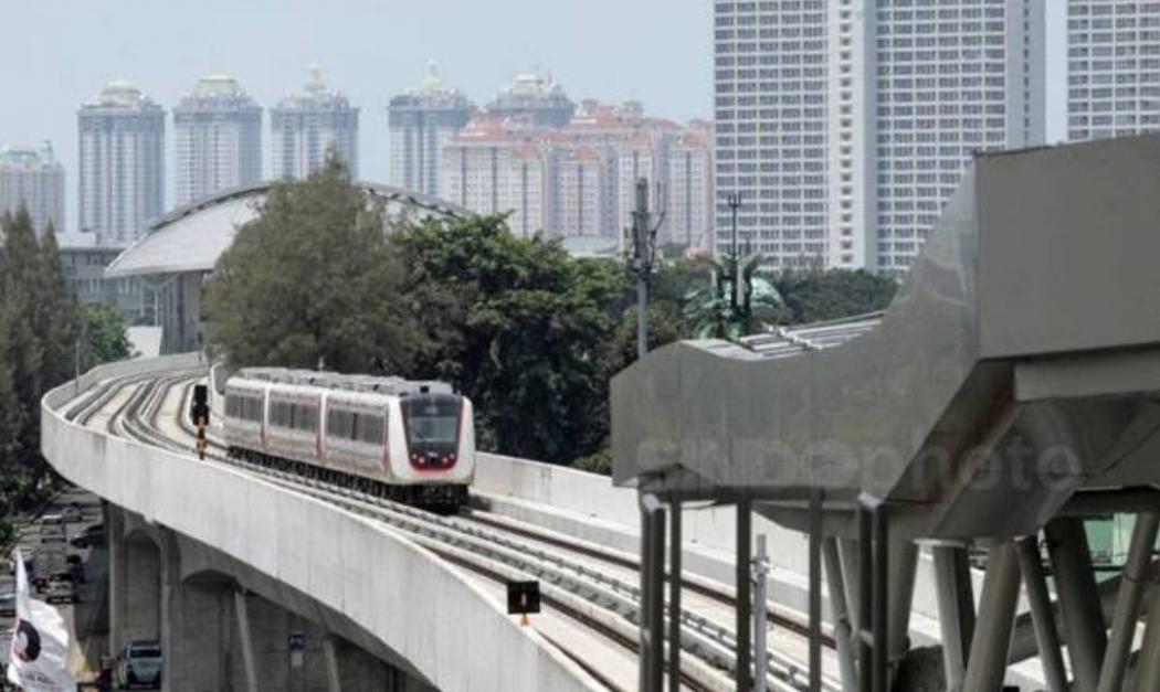 Panjang LRT Jabodebek 44 Km, Progres Pembangunan Mendekati 80 Persen