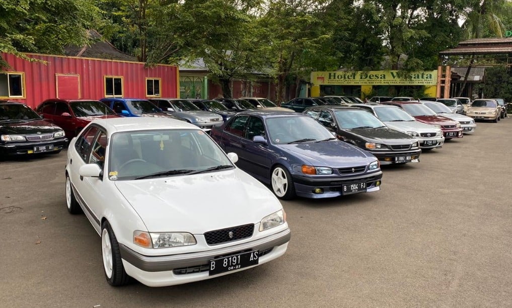 Ultah Ke-2, Komunitas Toyota Corolla JANC Gelar Edukasi Otomotif dan Pencegahan Covid-19