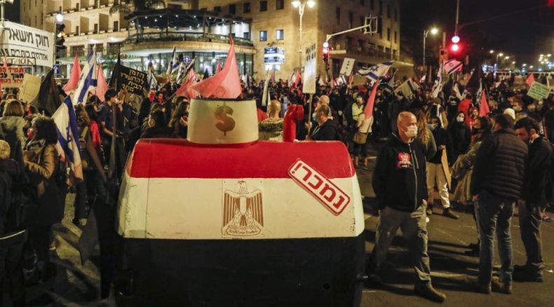 Tak Kenal Lelah, Ribuan Warga Israel Kembali Demontrasi Desak PM Netanyahu Mundur