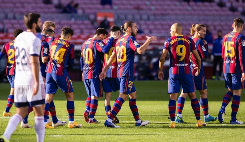 Barcelona Pesta 4 Gol ke Gawang Osasuna