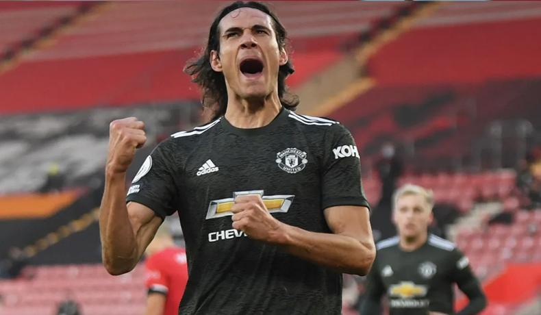 Dramatis, Cavani Bawa Manchester United Menang di Markas Southampton