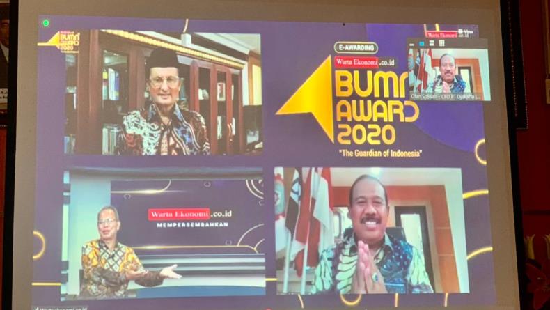 Djakarta Lloyd Raih Penghargaan Excellent Financial Performance of Indonesia Best BUMN