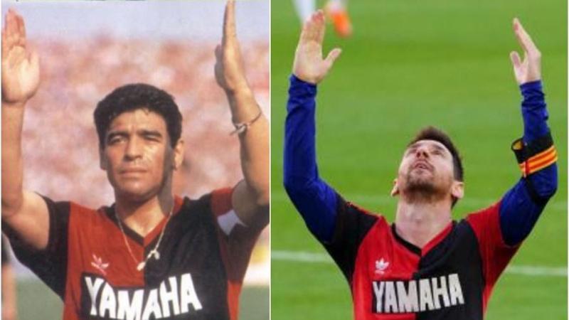 Cerita di Balik Selebrasi Lionel Messi untuk Diego Maradona
