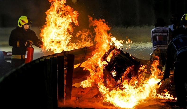 Hasil F1 GP Bahrain 2020: Hamilton Menang, Grosjean Selamat dari Kebakaran Mobil