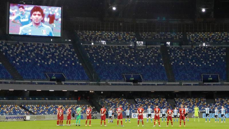 Markas Napoli Resmi Bernama Stadio Diego Armando Maradona