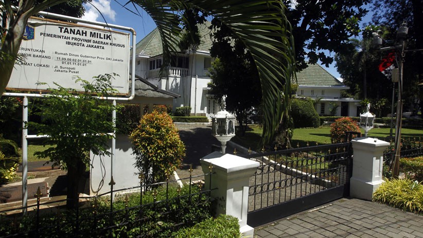 Pemprov DKI Jakarta Akan Rehabilitasi Rumah Dinas Gubernur dengan Biaya Rp2,9 Miliar
