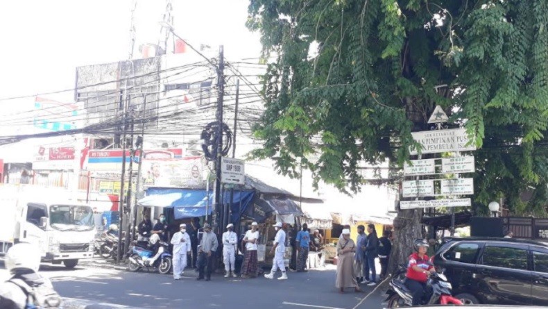Habib Rizieq Dipanggil Polda Metro, Begini Suasana Petamburan