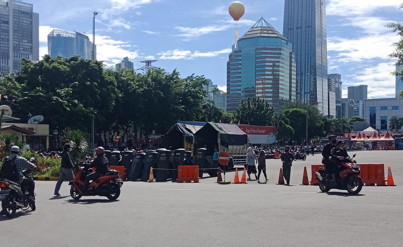 Jelang Pemeriksaan Habib Rizieq, Mapolda Metro Jaya Dijaga Ketat