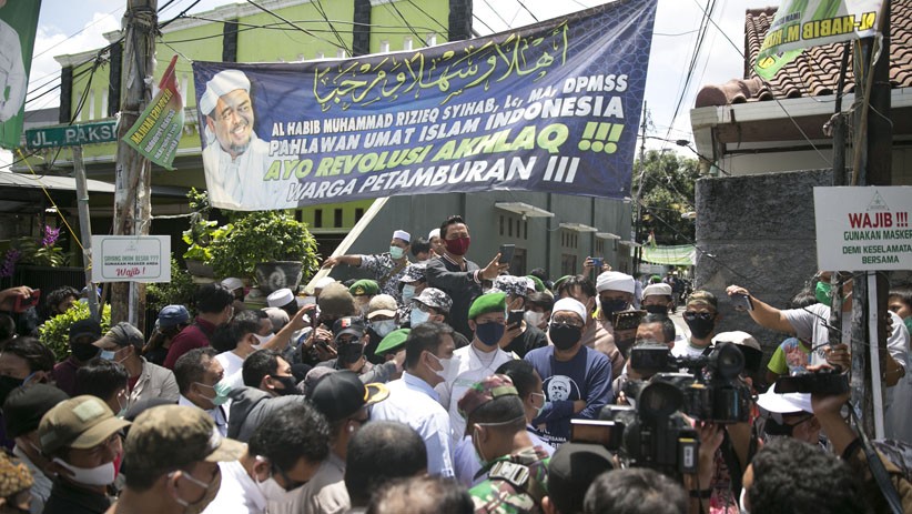 Imbau Simpatisan Tak Ikut ke Polda, FPI : Perintah Habib Rizieq Jangan Berkerumun