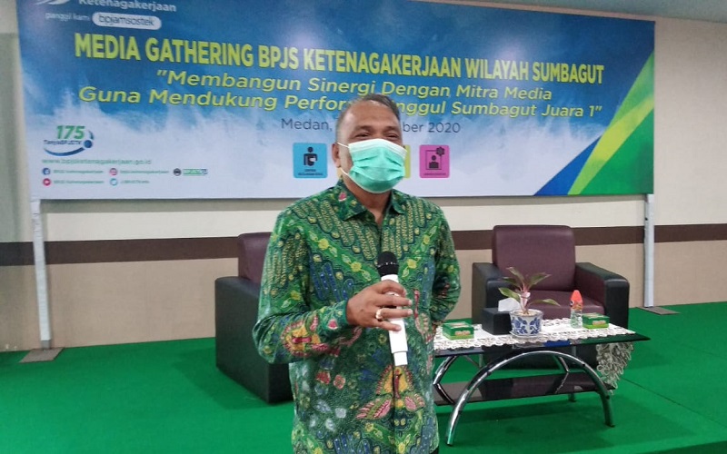 BP Jamsostek Cairkan Rp1,3 Triliun JHT di Sumut Selama Pandemi Covid-19