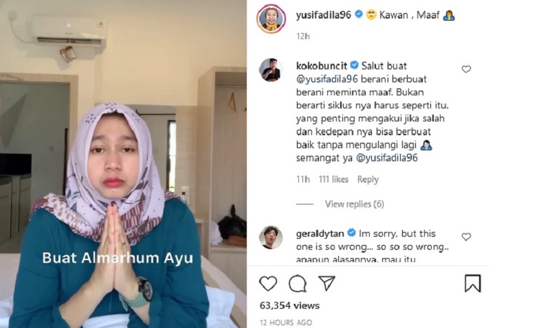 Selebgram Ayu Wulantari Bunuh Diri, Vlogger Ini Minta Maaf Hendak Sebarkan Video