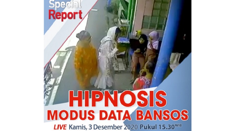 Special Report iNews Kamis Pukul 15.30: Hipnosis Modus Data Bansos
