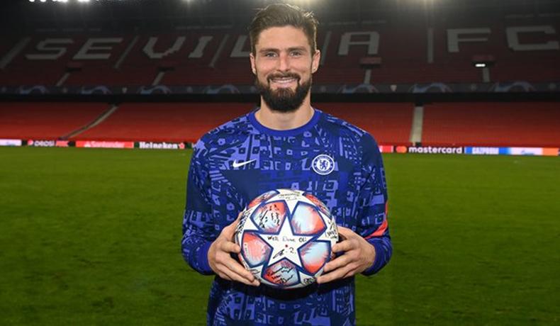 Ini Deretan Fakta Quattrick Olivier Giroud di Liga Champions