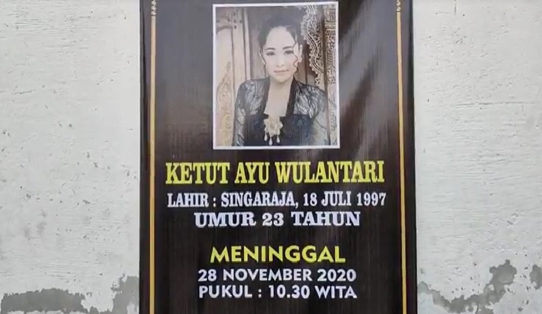 Selebgram Ayu Wulantari Dimakamkan di Singaraja, Keluarga Gelar Upacara Adat