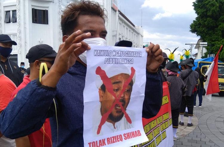Gerakan Kawulo Ngayogyakarta Peduli Bangsa, Tolak Kedatangan Habib Rizieq Shihab