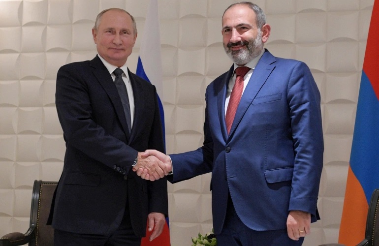 Sepakat Damai dengan Azerbaijan, PM Pashinyan Dimusuhi Warga Armenia Dipuji Vladimir Putin
