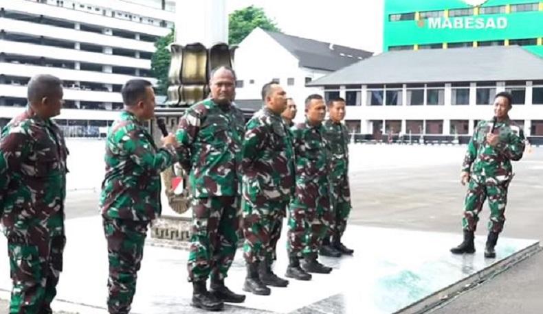 KSAD Jenderal Andika Perkasa Ingatkan Dandim dan Danrem Jaga Berat Badan