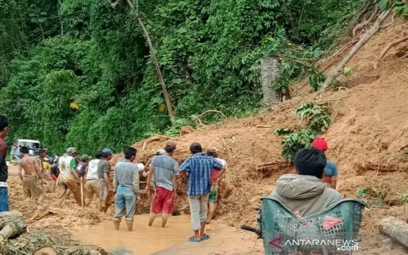 BMKG: Kecamatan di Wilayah Barat Sumsel Rawan Longsor