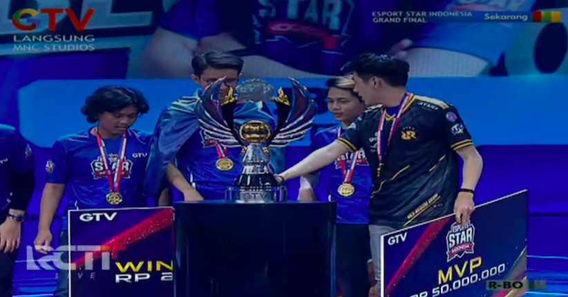 Raih 2 Poin, Tim Blue Rhinos Juara Esports Star Indonesia 2020