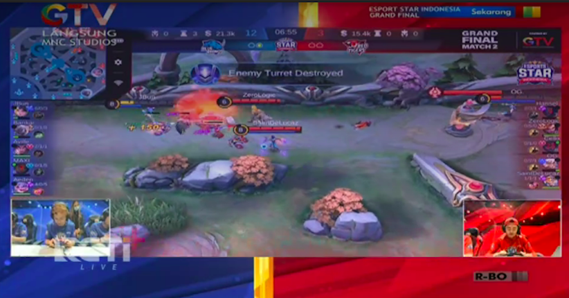 Tak Kompak, Tim Red Tigers Kalah di Babak Kedua Grand Final Esports Star Indonesia 2020